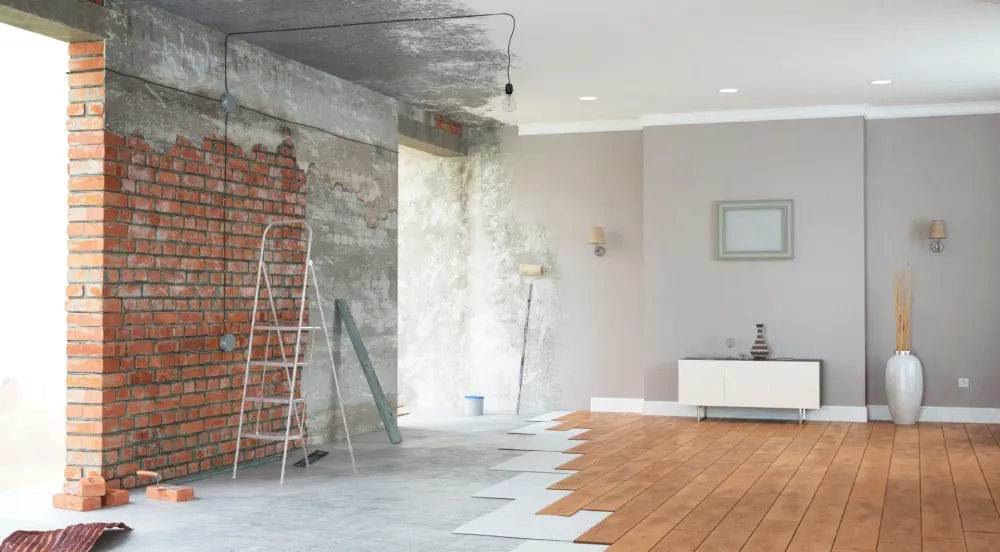 Pose parquet près de Le Bignon
